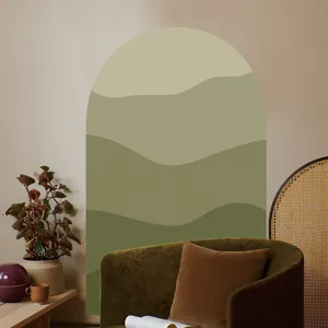 Boho wall sticker self-adhesive PVC mural for living room bedroom home decor aesthetic art