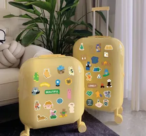 120pcs Korean style cute bear cartoon stickers aesthetic decorative waterproof decals.