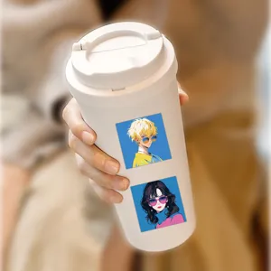 Süße Dopamin Anime Avatar Aufkleber für Tagebücher Handyhüllen und DIY Dekorationen.