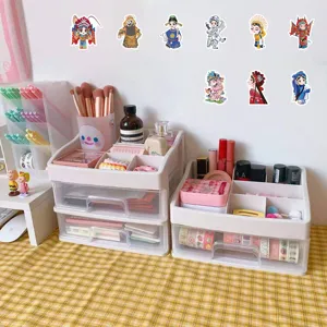 Cute Chinese opera cartoon character stickers waterproof DIY luggage phone case decals