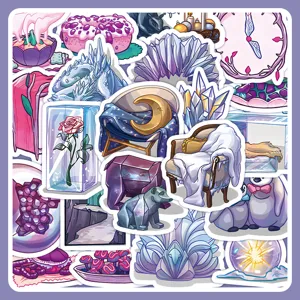 Colorful Home Cartoon Graffiti Stickers Waterproof Decals For Journaling Luggage Laptop Diary Aesthetic Decorative Art