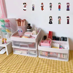 Chinese ethnic minority cartoon stickers, decorative vinyl decals for phone case notebook.