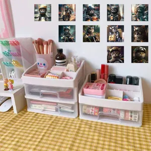 Koele motor kat stickers decoratieve dagboek telefoonhoes waterdichte vinyl stickers 60st