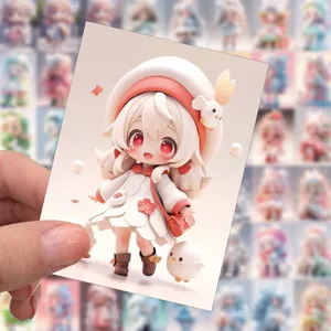 Cute cartoon anime stickers waterproof vinyl decals for water bottle laptop phone case decor 60pcs