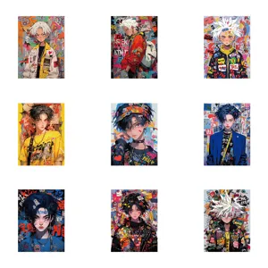 60 Stuks Graffiti Jongen Cartoon Stickers Cool Streetwear Decals voor Koffer Laptop Hoesje
