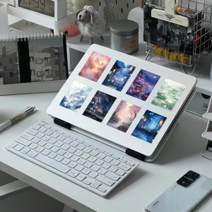 Detail view of aesthetic ancient poetry stickers, perfect for decorating phone cases and laptops.