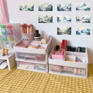 60pcs Chinese Style Landscape Journal Stickers Aesthetic Waterproof Ancient Scenery Decals
