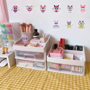 New year cartoon dragon stickers waterproof cute DIY laptop phone case suitcase decors
