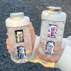 Cute Pomeranian puppy cartoon stickers for decorating laptops, phone cases, and luggage items.