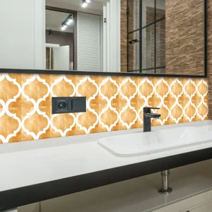 3D waterdichte mozaïek muursticker zelfklevende tegelsticker voor badkamer decor
