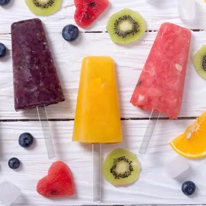 Clear acrylic popsicle sticks square rods for DIY cake ice cream dessert party decoration tools