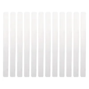 Clear acrylic plant labels for outdoor garden and vegetable classification markers 12pcs