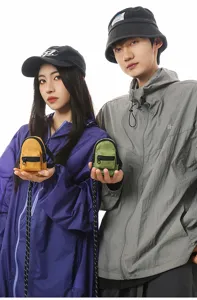 Mini bolsa colgante cuello pequeña mochila monedas tarjetas auriculares bolso cruzado