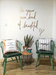 Nordic style English quote removable wall sticker for home bedroom background decor 1pcs