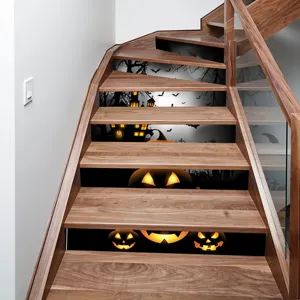 Αυτοκόλλητα σκάλας Halloween αδιάβροχα DIY διακόσμηση για σκάλες σπιτιού.