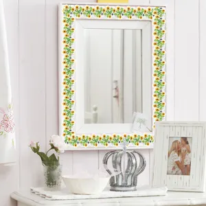 Sunflower 3D vine wall sticker border DIY home decor for living room bedroom wall.