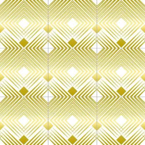 Adesivo per piastrelle geometrico oro carta da parati metallica impermeabile per pavimento