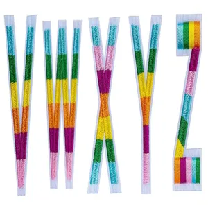 Colorful embroidered alphabet patches V W X Y Z, rainbow stripes fabric DIY clothing accessories.