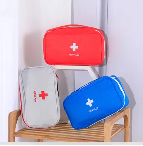 Sac de premiers secours portable en Oxford organisateur medical maison multicolore