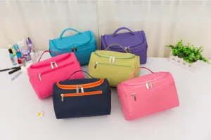 Große wasserdichte Nylon Kosmetiktasche tragbare Reise Kulturbeutel Make-up Organizer