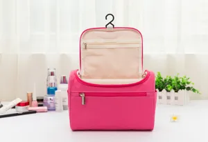 Grosse wasserdichte Nylon-Kulturbeutel Tasche zum Aufhaengen fuer Reisen und Bad Alltag.