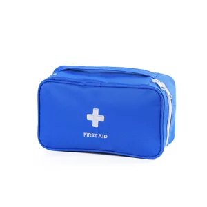 Sac de premiers secours portable en tissu Oxford trousse médicale d'urgence extérieure