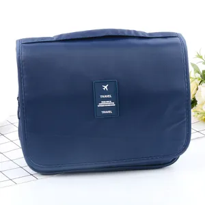 Waterproof travel toiletry bag large capacity hanging cosmetic organizer for trip.