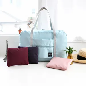 Grote capaciteit opvouwbare reistas duffel tas nylon waterdichte bagagetas voor reizen