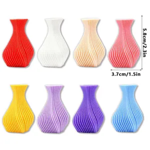 Vaso Magnetico Stampato in 3D Calamita da Frigo Mini Vaso per Fiori Colorato Idea