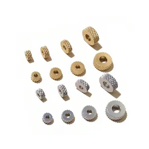 Perles d'Espacement de Roue en Acier Inoxydable Perles Vrac Plates Galvanisées Accessoires Bijoux DIY Or et Couleur Acier