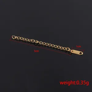 304 stainless steel extension chain with tail tag DIY bracelet necklace jewelry accessories