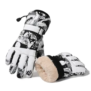 Winter Thermal Ski Gloves Waterproof Windproof Snowboard Gloves For Men And Women Cold Weather Outdoor Sports