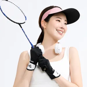 Summer ice silk breathable sun protection gloves with non-slip palm for outdoor sports and driving.