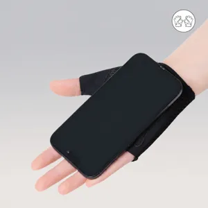 Anti-slip fitness gloves with palm protection and breathable mesh for gym, cycling, and weightlifting.
