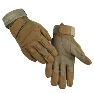 Tactical full finger gloves for men outdoor sports hiking climbing military combat training gear