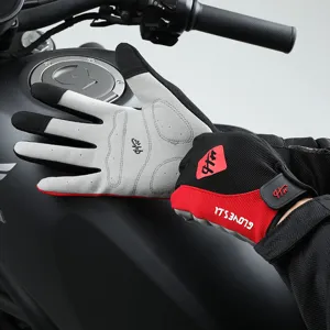 Outdoor sports cycling long finger gloves spring anti-slip mountain bike breathable wear resistant
