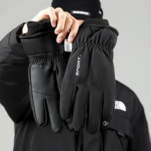 Winter warm thermal gloves touchscreen windproof outdoor ski cycling snow sports gear