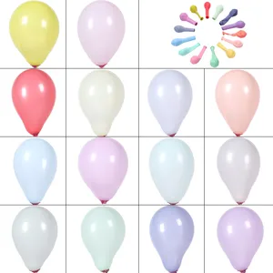 Thickened Macaron Latex Balloons Colorful Round Balloons For Birthday Party Wedding Shopping Mall Event Decoration Supplies