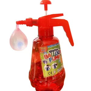 Quick water balloon pump toy set for summer outdoor water fight and party fun games.