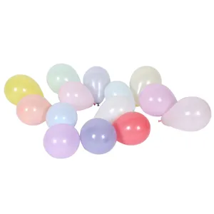 Colorful macaron latex balloon set for wedding and birthday party decoration supplies