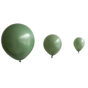 Avocado green balloons set 5 10 18 inch latex balloons for party wedding birthday decor