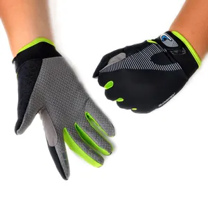 Summer cycling gloves full finger breathable sports gloves for outdoor bicycle riding men women