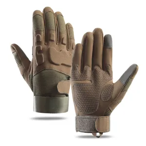 Men Tactical Sports Gloves Anti-Slip Touch Screen Cycling Outdoor Mountaineering Gloves