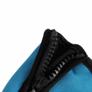 Winter cycling gloves with zipper closure touch screen outdoor sports warm ski gloves for men women