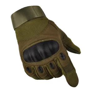 Tactical gloves full finger outdoor cycling motorcycle sports protective gloves detail shot