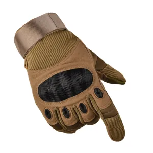 Men tactical gloves full finger hard knuckle outdoor cycling motorcycle hiking protective gear