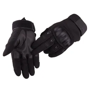 Men's Tactical Full Finger Gloves Outdoor Sports Cycling Motorcycle Non-Slip Hard Shell Protective Gloves