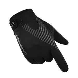 Sommer atmungsaktive Full Finger Radsport Handschuhe Touchscreen Outdoor Sport Detail Ansicht