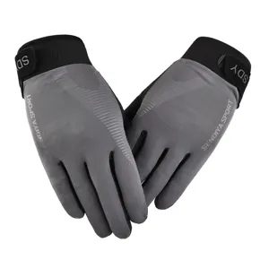 Vollfinger Radsport-Handschuhe für Damen und Herren, atmungsaktive Sommer-Sportausrüstung.