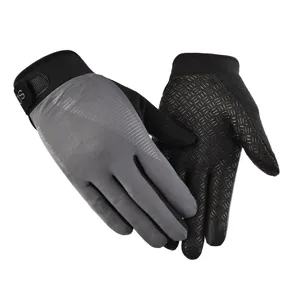 Ganzfinger Radhandschuhe fuer Damen und Herren, atmungsaktive Touchscreen Outdoor Handschuhe.